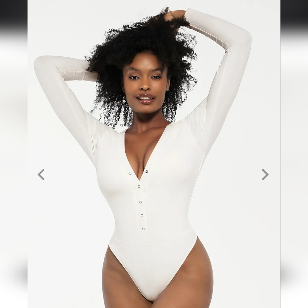 Redtag Thermal Shapewear Long Sleeve Tummy Control Bodysuit Size 3xl